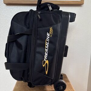 Streamline by Storm 2 Ball Rolling Travel Bowling Bag OEM Adjustable Handle NICE